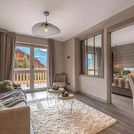 Superbe Au Plateau Rond-point Des Pistes Classe 3 Etoiles Et Label Meribel Apartment *